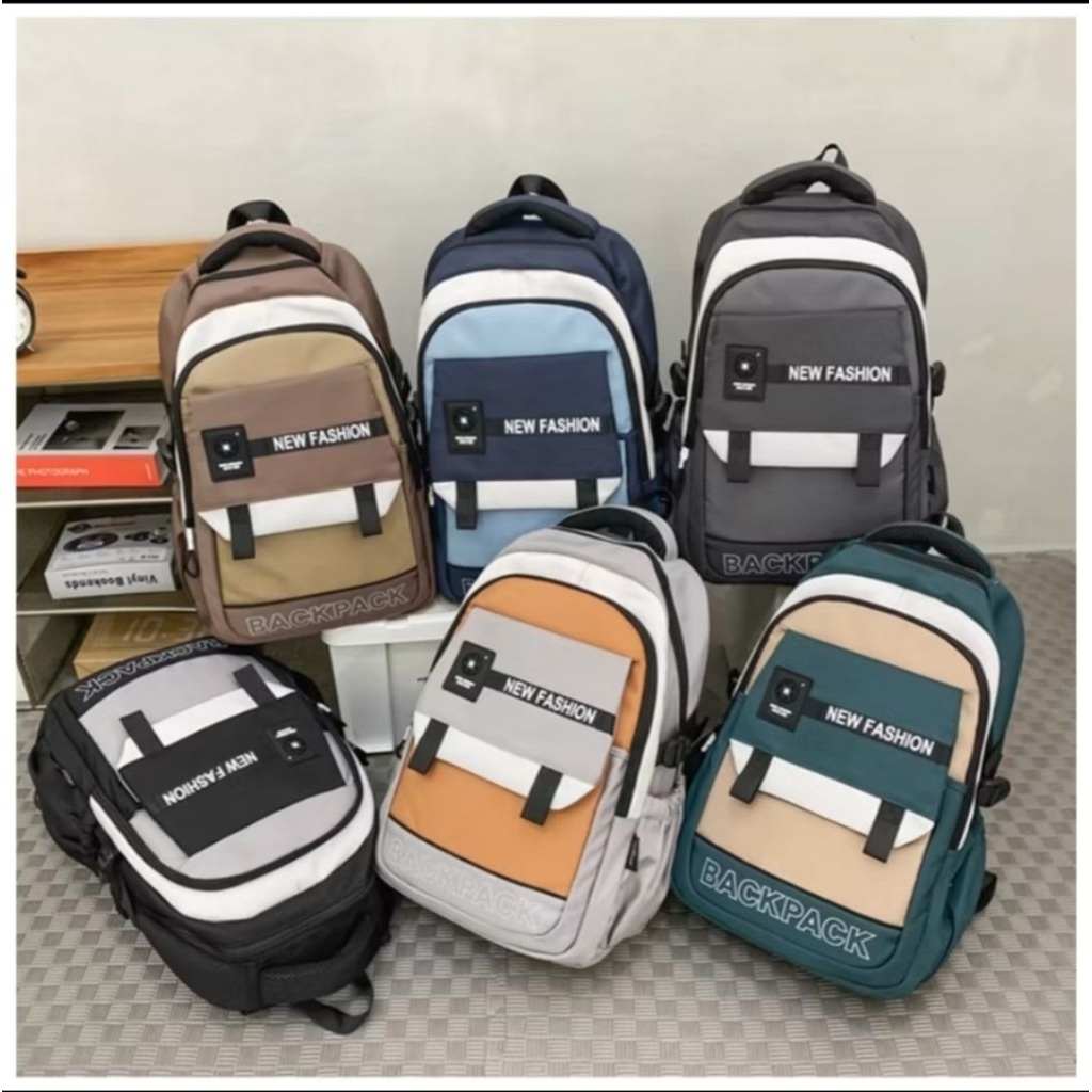 (produk import esenbo)New Tas sekolah Korea abg kuliah kerja BK120#