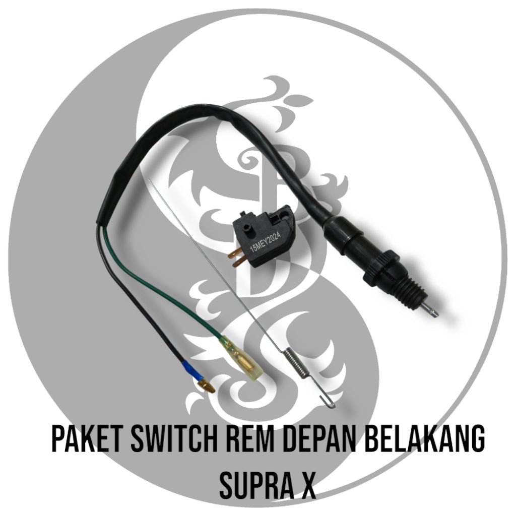 Switch Rem Depan Belakang Supra x 125 Revo Fit New Kharisma Blade Switch Rem Set Depan Belakang Supr