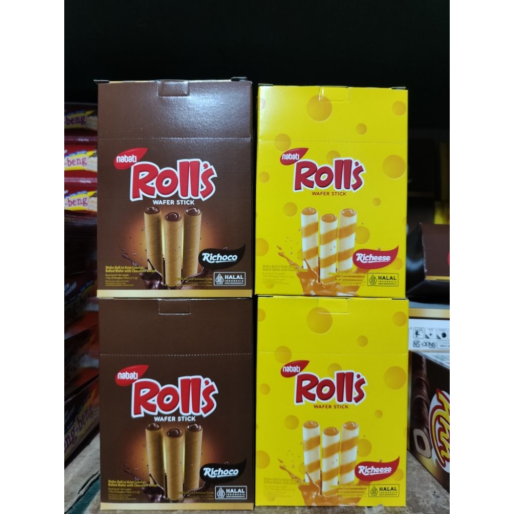 

Rolls Nabati 1kotak 20pcs