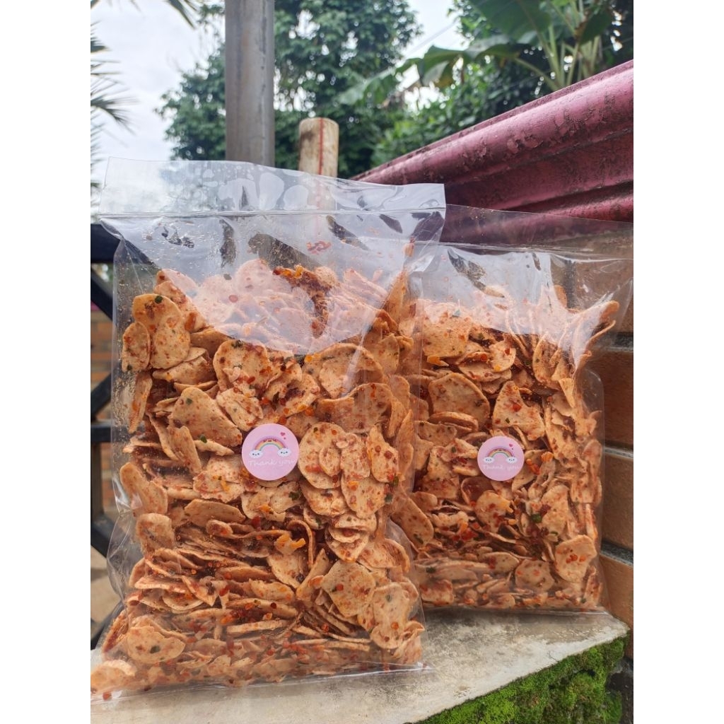 

Basreng Pipih 500gr/CEMILAN RENYAH