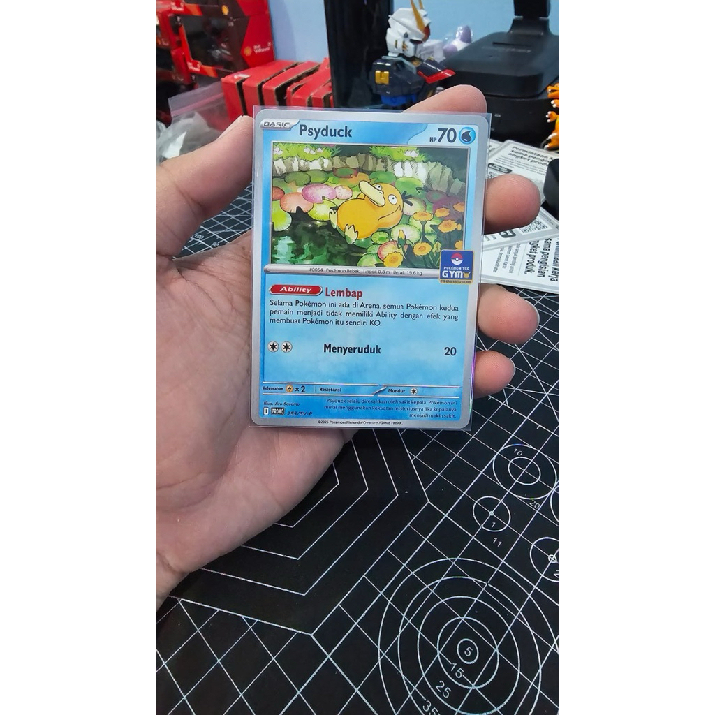 Psyduck promo gym set 10 win lelang steven oyong