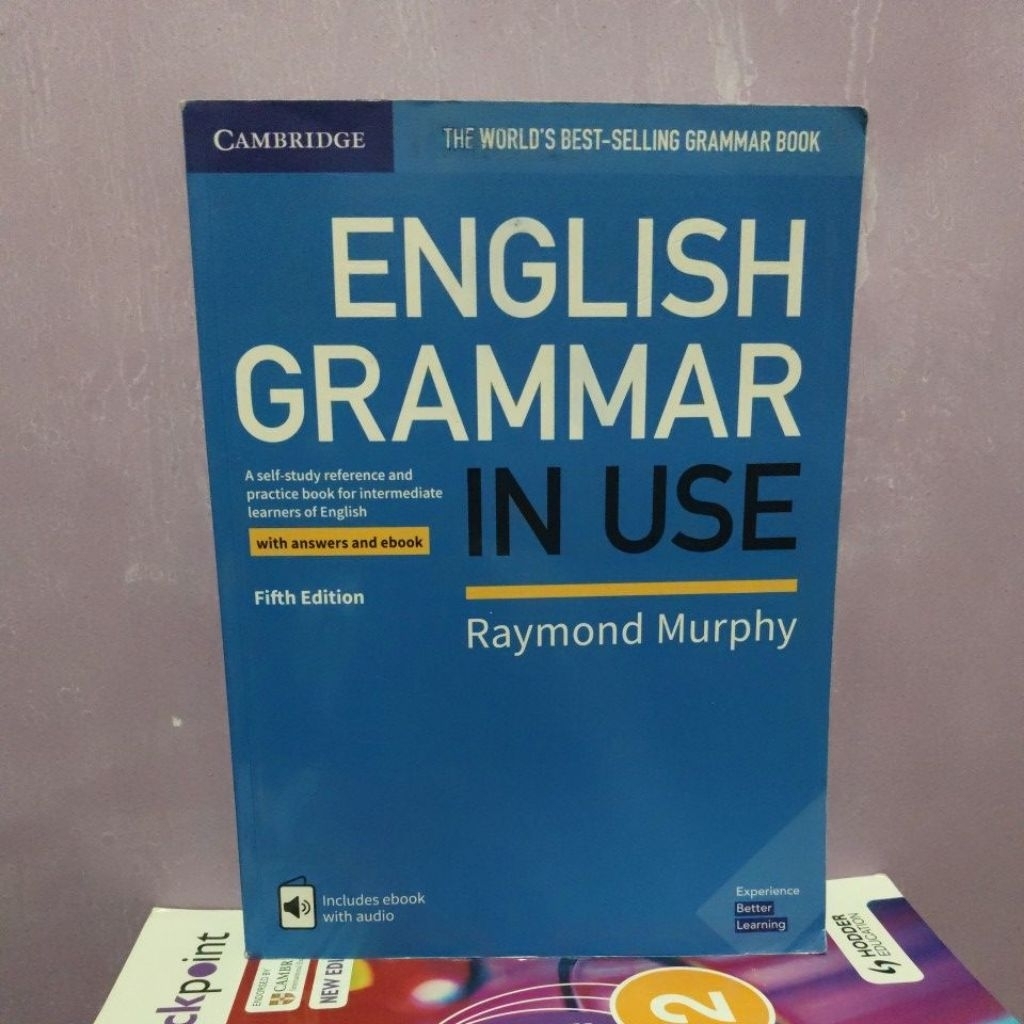 CAMBRIDGE • ENGLISH GRAMMAR IN USE with answer and eBook Fifth Edition By Raymond Murphy • Original 