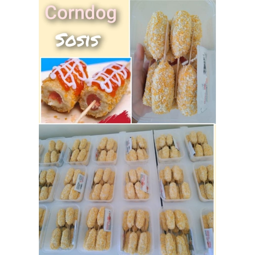 

CORNDOG SOSIS/CORNDOG SOSIS FROZEN/ CEMILAN PRAKTIS