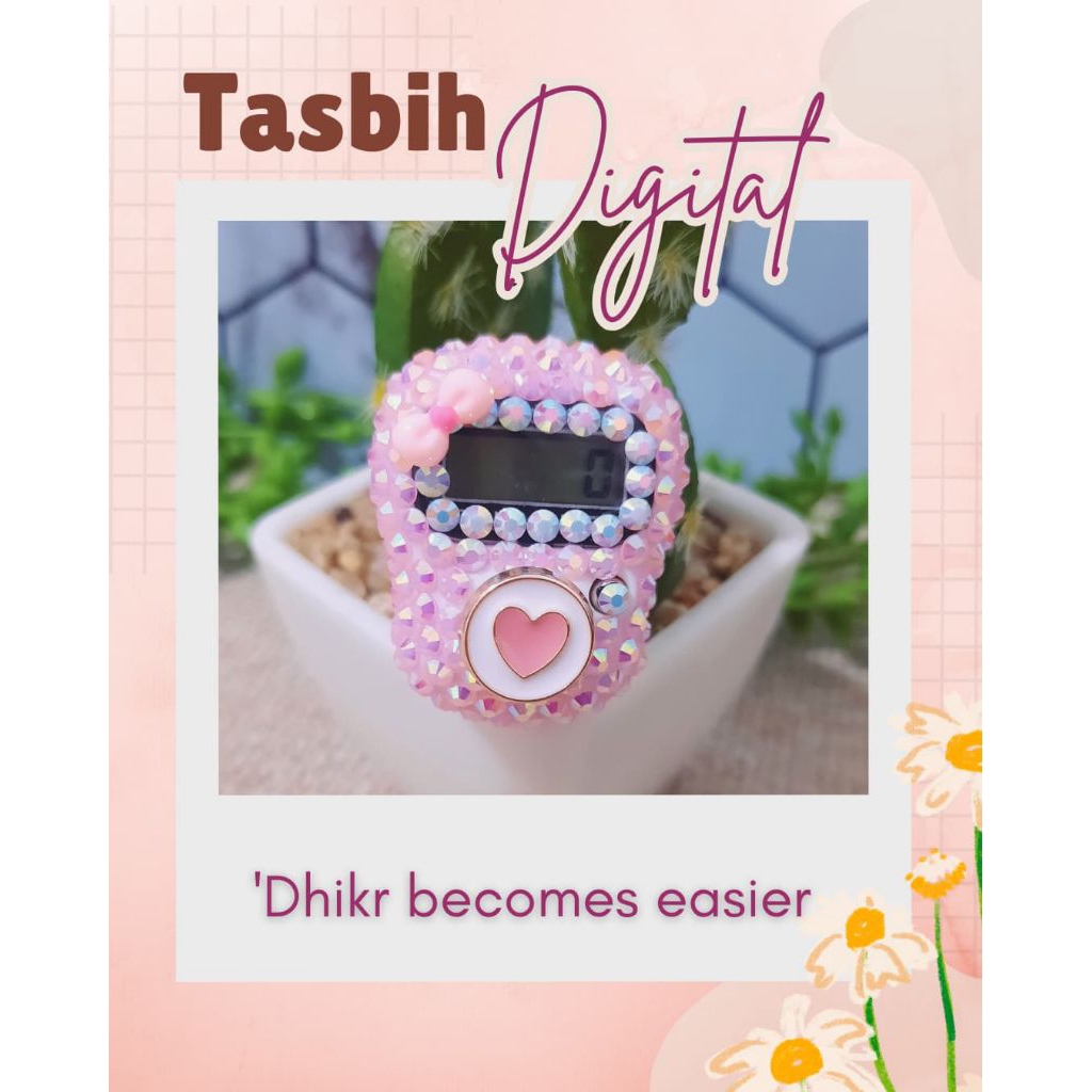 Tasbih Digital Cantik_simple dan mewah