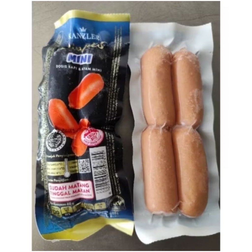 

Sosis Kanzler Singles Mini Sapi dan Ayam