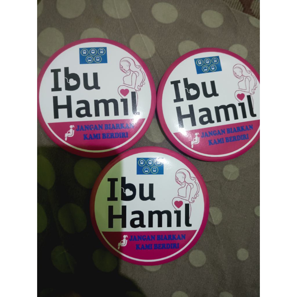 Pin bross priority seat ibu hamil terlaris
