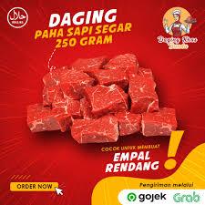 

(PREMIUM) Daging Paha Sapi Lokal Segar FRESH 250 gram