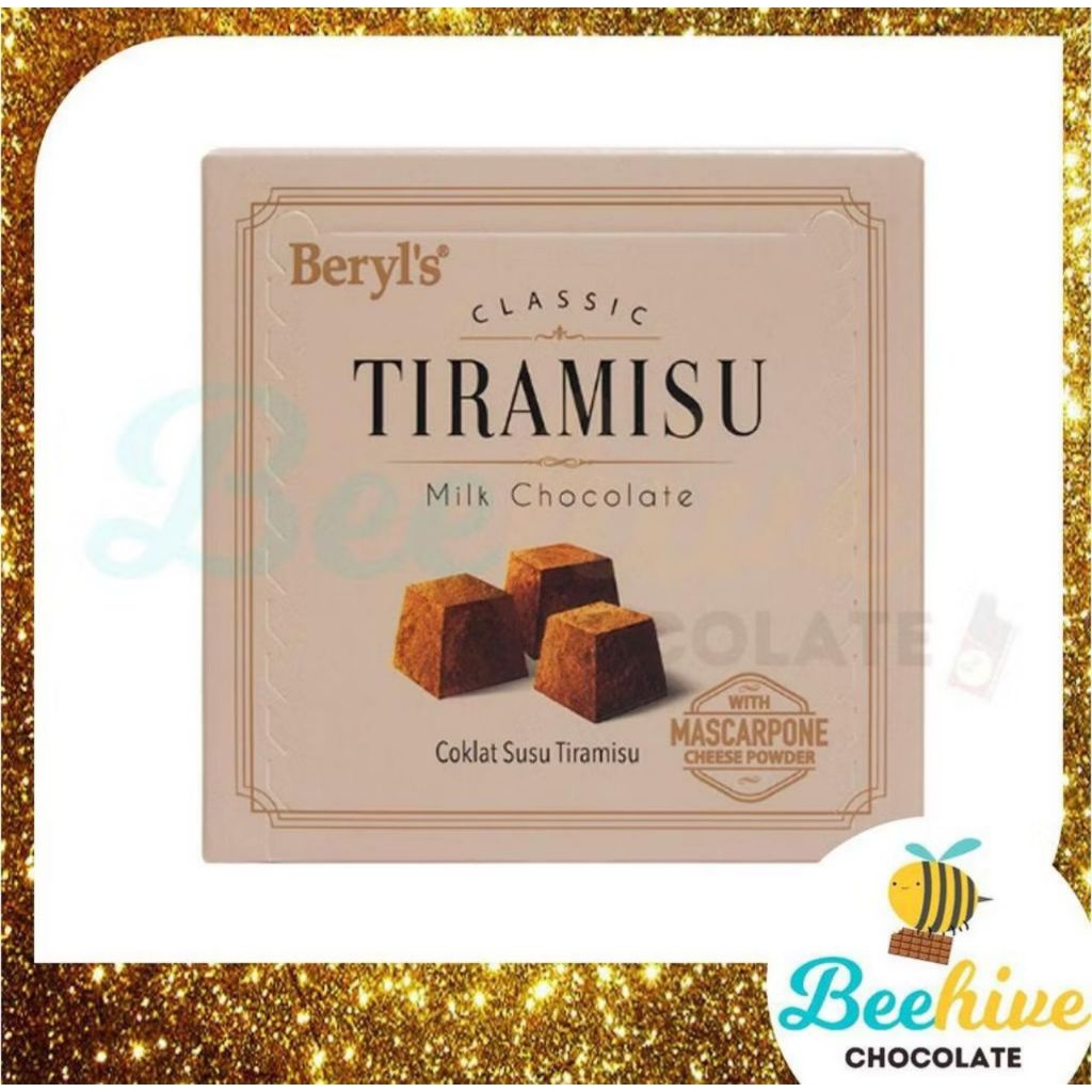 

BERYLS TIRAMISU MILK CHOCOLATE 60G