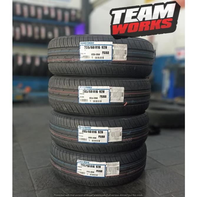 BAN MOBIL TOYO TIRES 205 60 R16 92H PROXES J68 BAN IMPORT RING 16