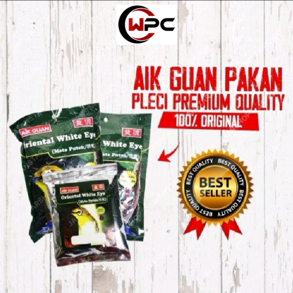 VOER AIK GUAN 100g repacking voer untuk burung pleci high protein