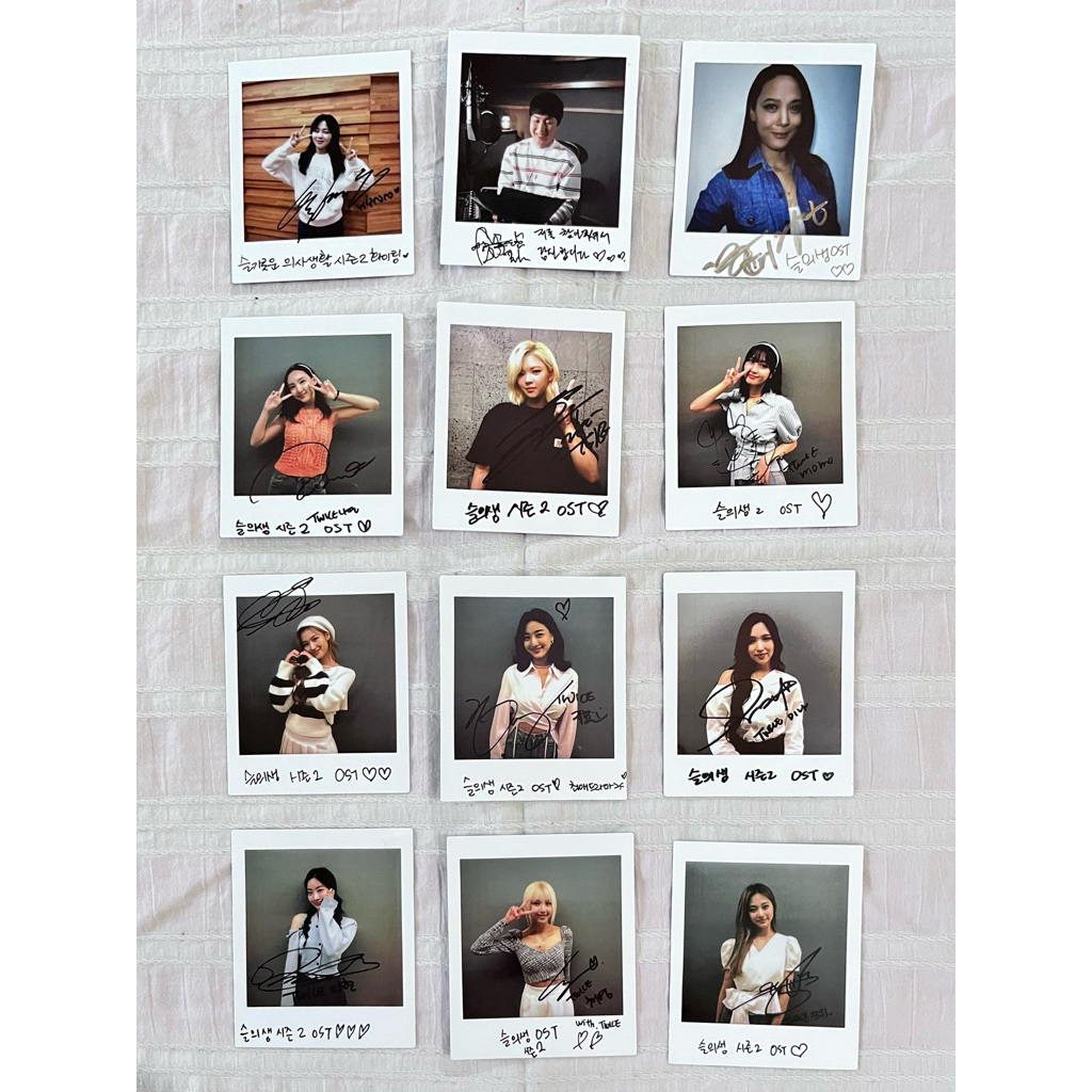 SHARING POLAROID/PHOTOCARD OST HOSPITAL PLAYLIST SEASON 2