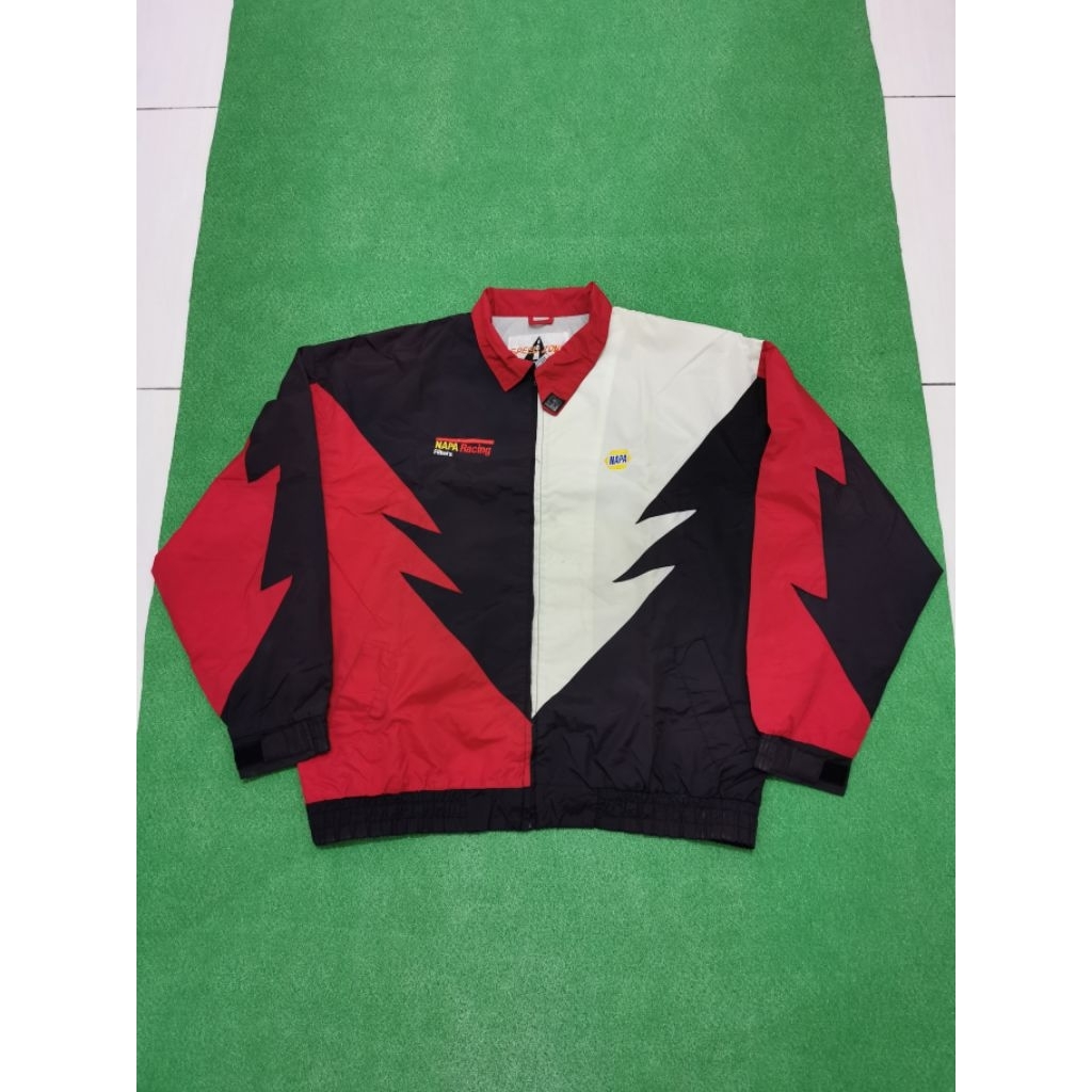 vintage windbreaker napa racing