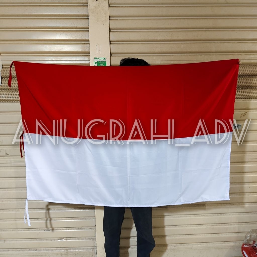 

bendera merah putih bahan katun premium ukuran 100cm x 150cm