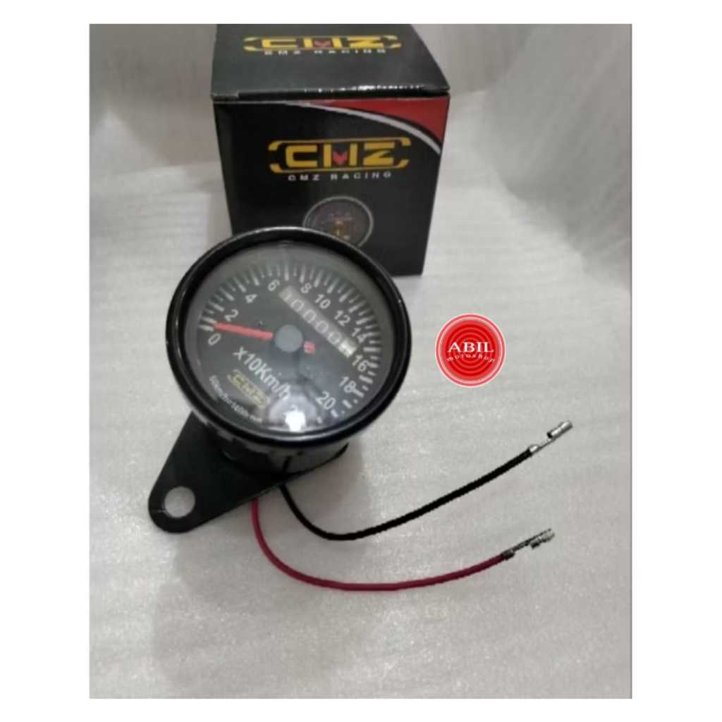 Speedometer bulat universal/spidometer universal