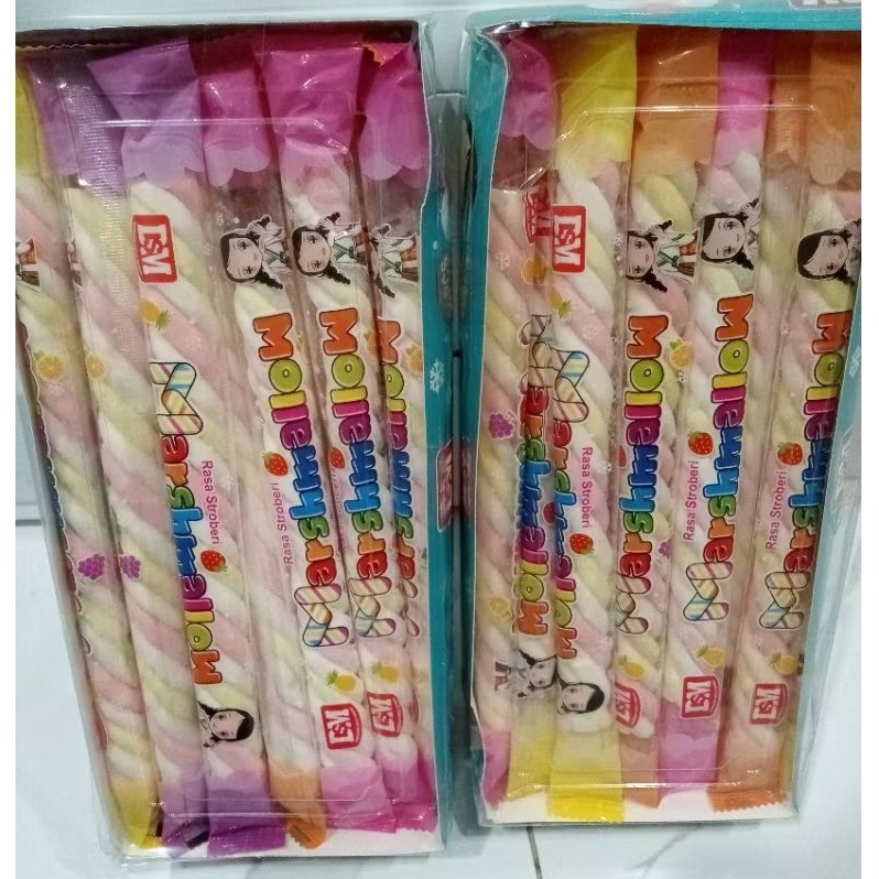 

Marshmallow Tali rasa Strawberry ( isi 30 pcs )