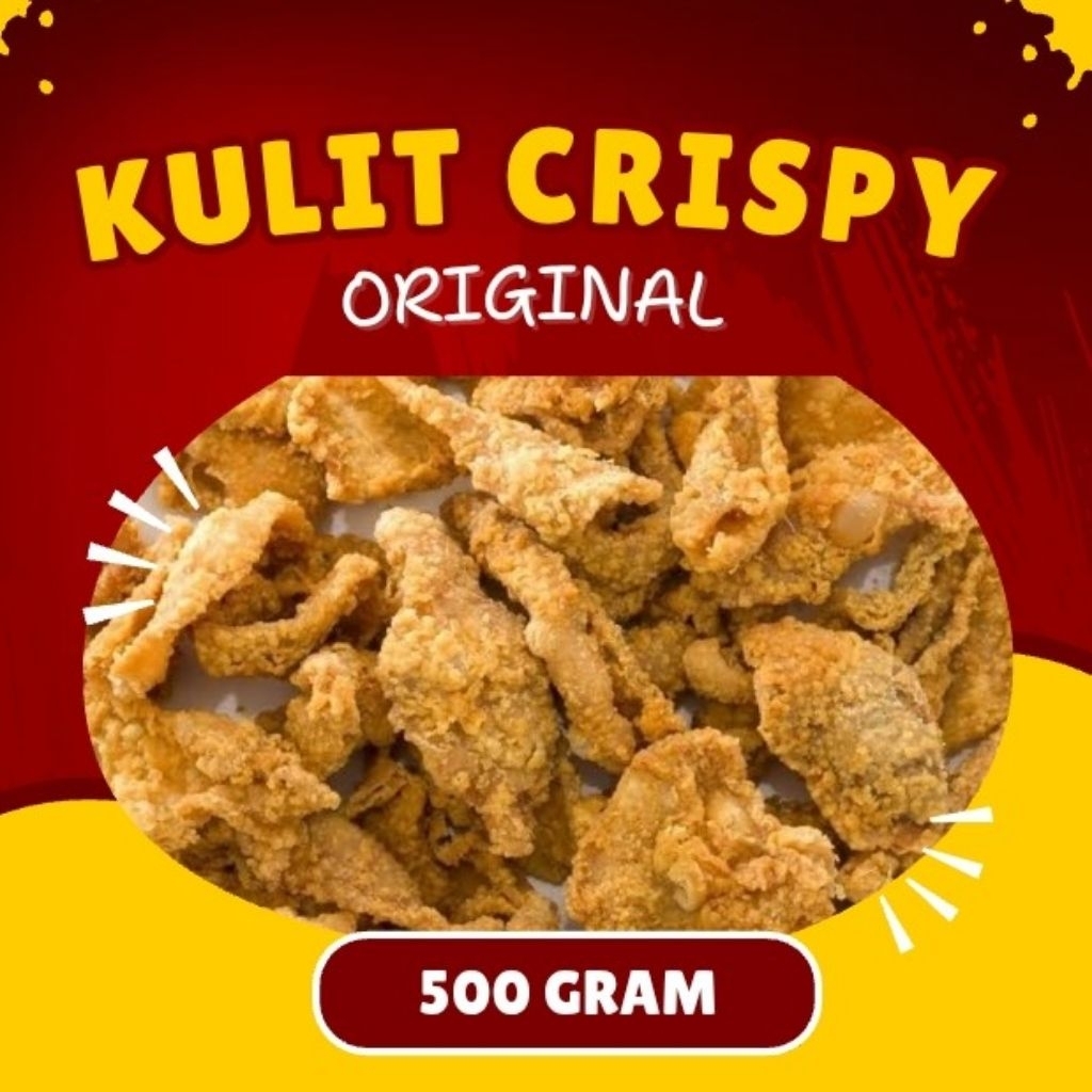 

Kulit Crispy 500g Original Renyah Gurih Murah