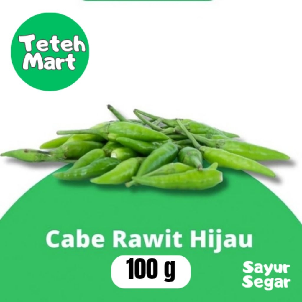 

Cabe Rawit Hijau 100g