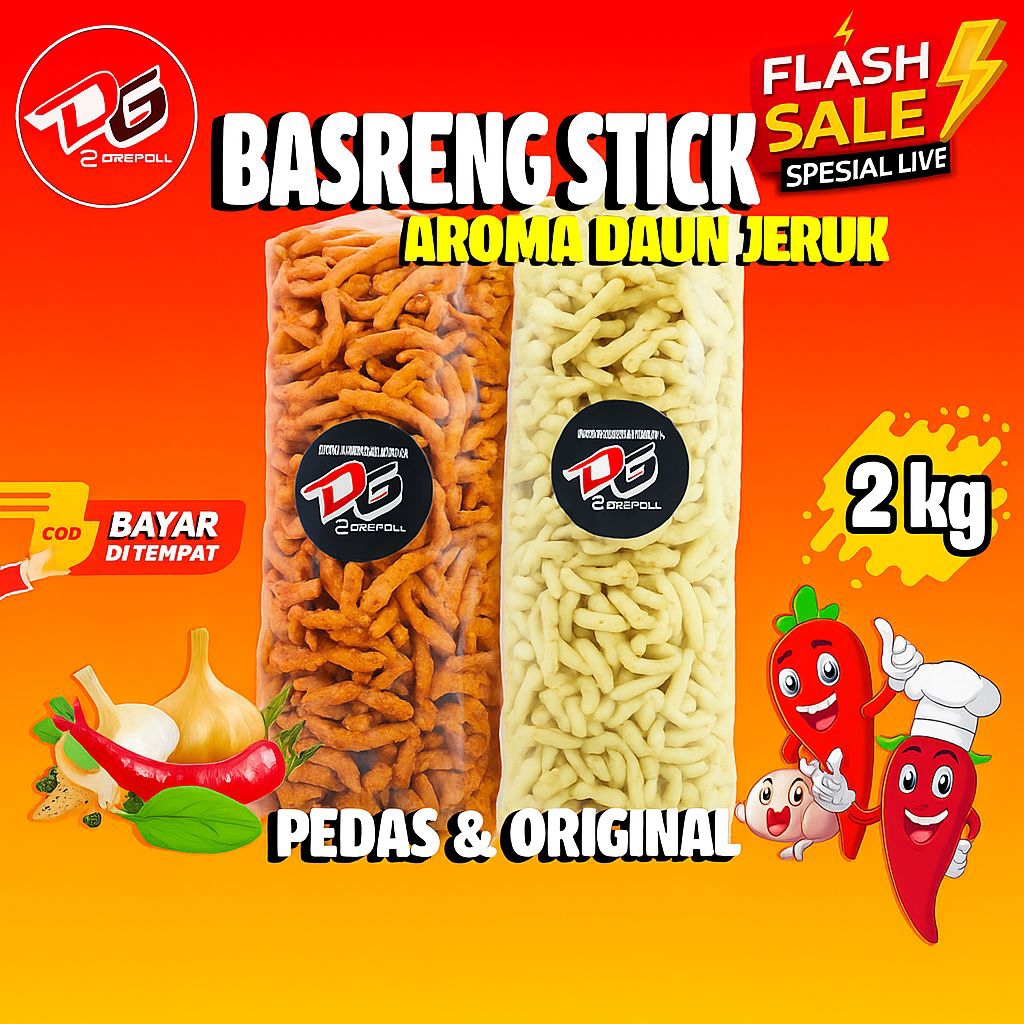 

BASRENG STICK DAUN JERUK 2Kg