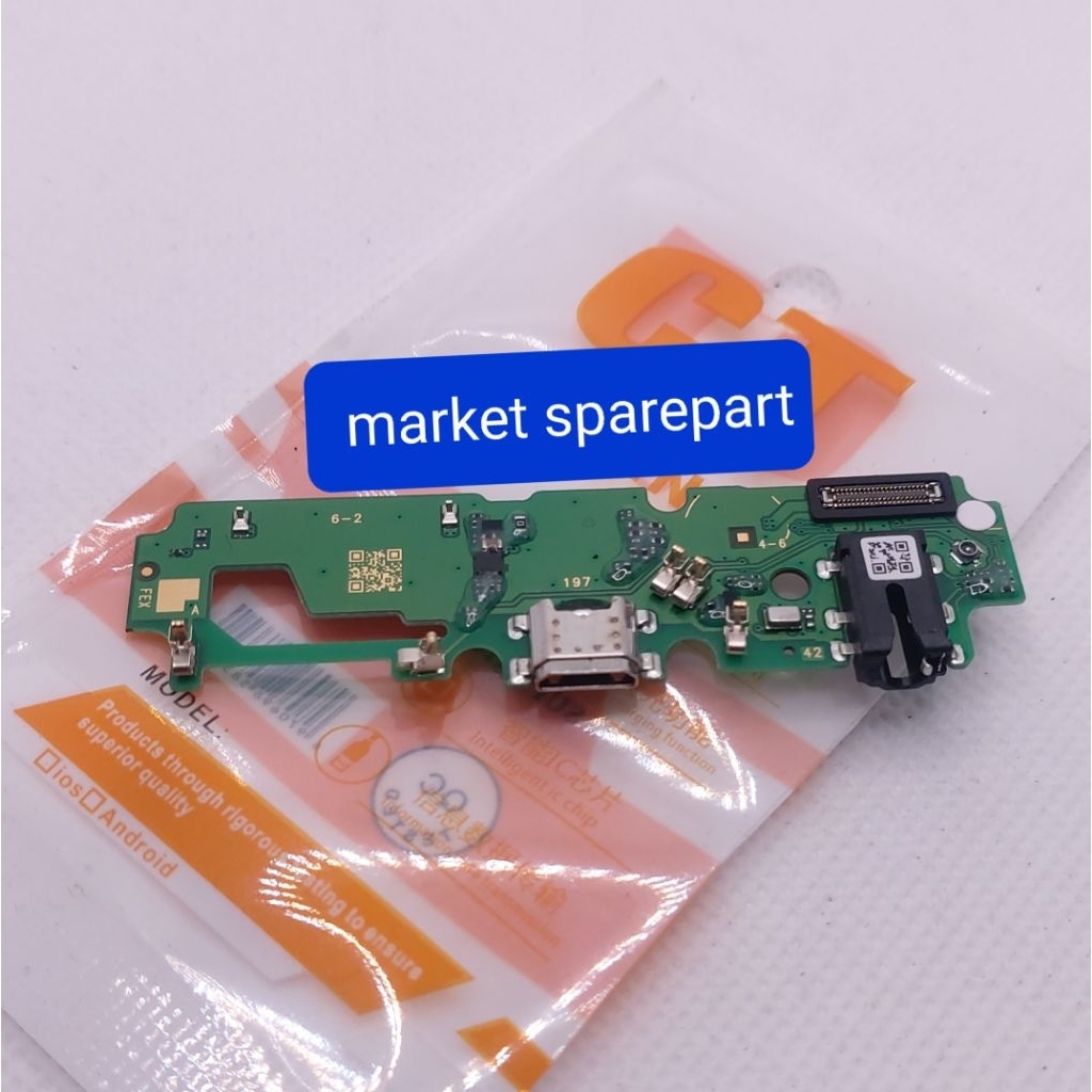 Flexible Flexibel Konektor Cas Vivo Y12 Y15 / Papan Cas Vivo Y12 Y15 Fullset IC