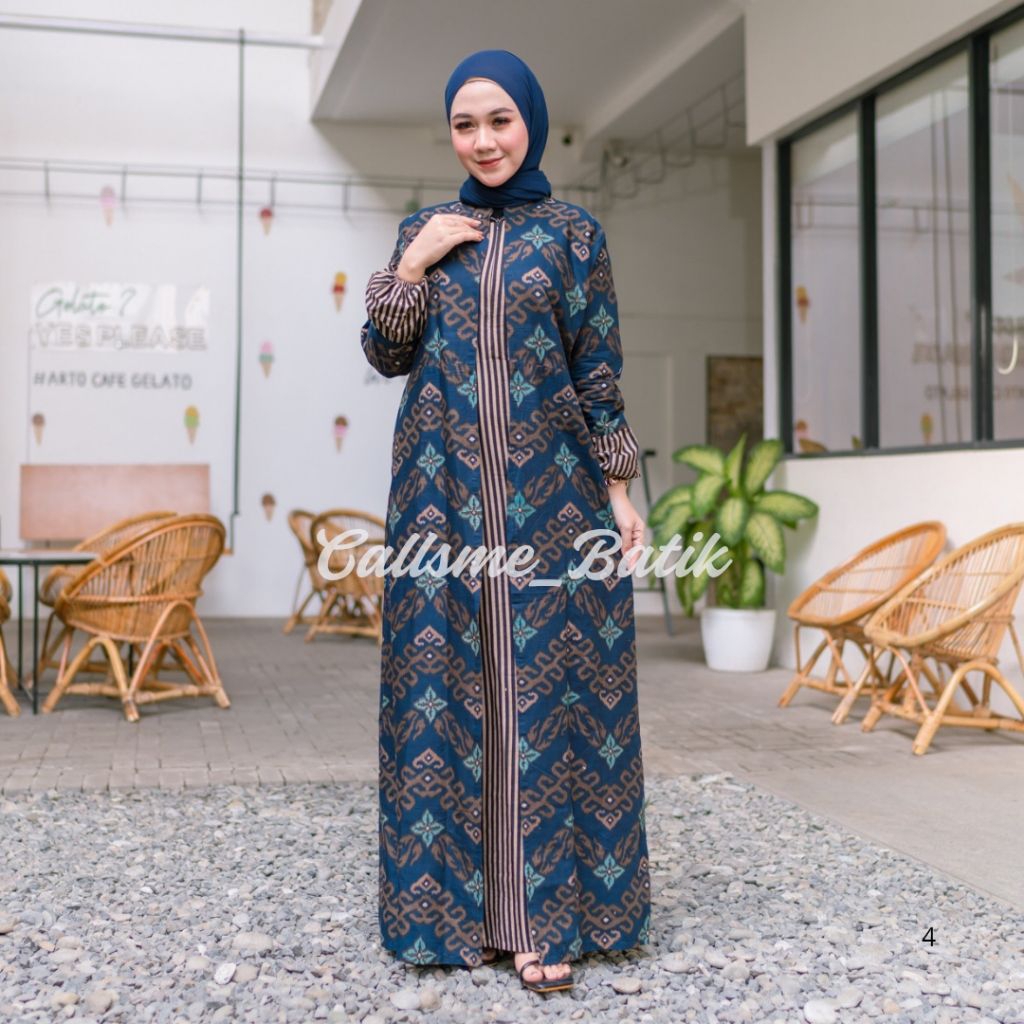 Gamis Batik Wanita Pekalongan