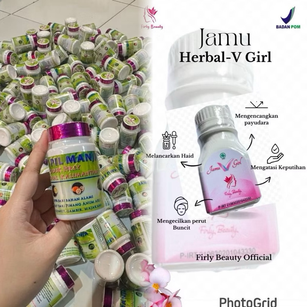 JAMU PIL MANJA By firly beauty ORIGINAL (siap kirim)