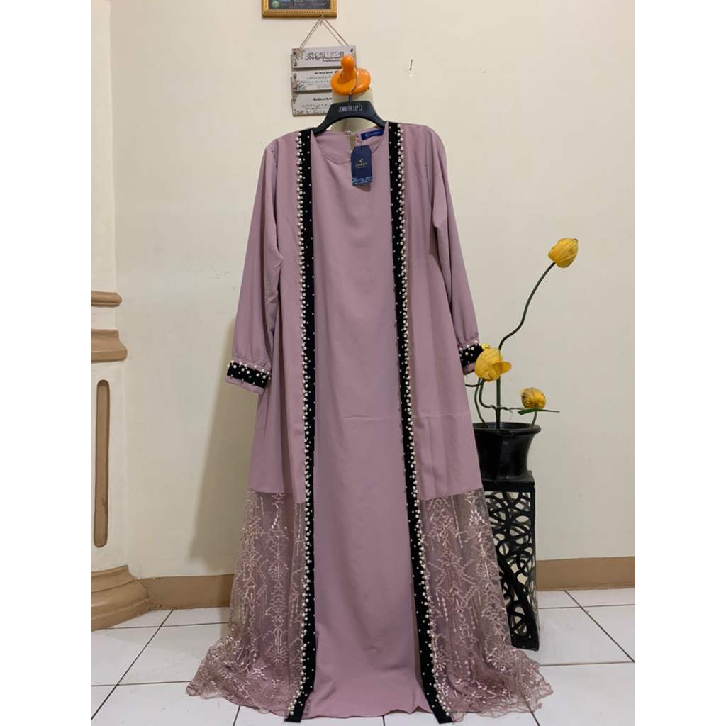 Dress Abaya Cordy mewah elegant