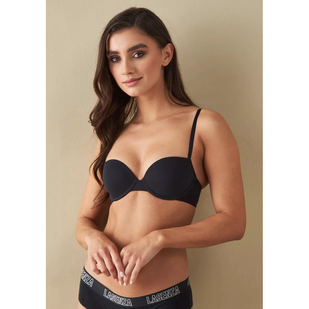 La Senza Basic Black Remix bra only