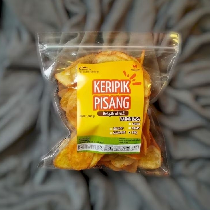 

100gr KERIPIK PISANG KAPAS BBQ