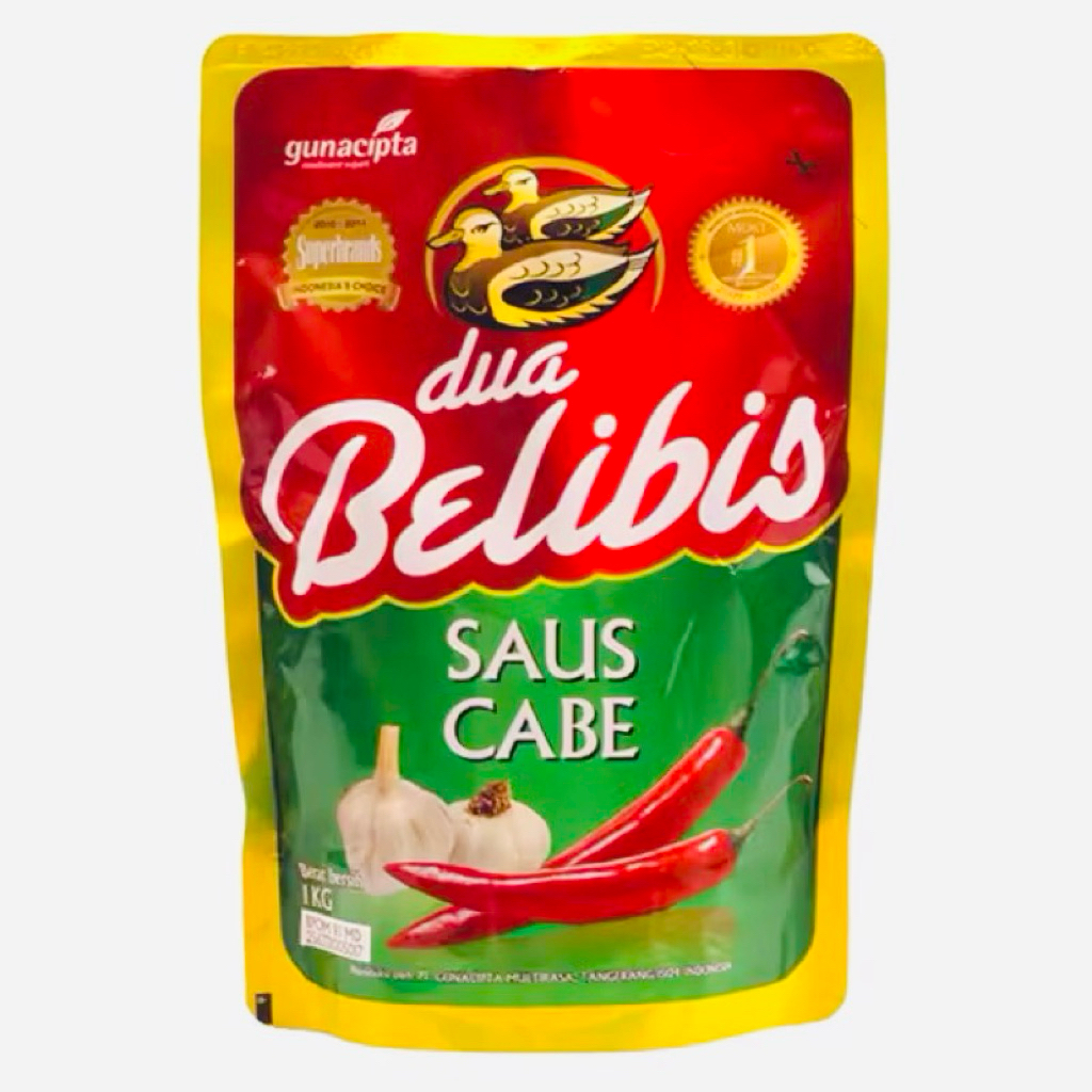 

SAUS CABAI DUA BELIBIS 1kg.
