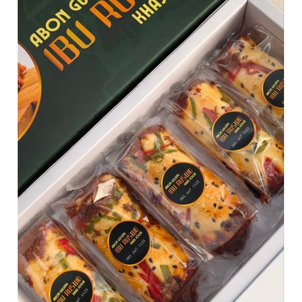 

Abon Gulung Ibu Ruswo oleh-oleh khas Jogja