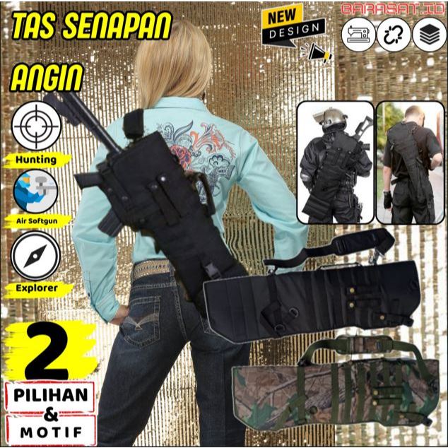 Sarung Gejluk PCP Uklik Slempang Jahitan rapi Kuat Bahan tebal tali bahu empuk Ringkas bisa dilipat