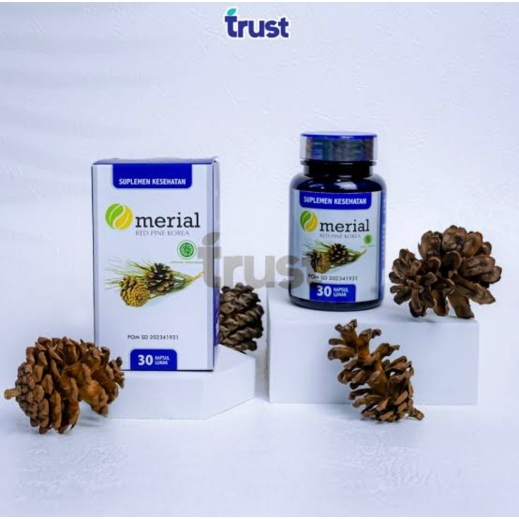 Trust Merial Obat Herbal Kolestrol tekanan darah Tinggi 100% Original