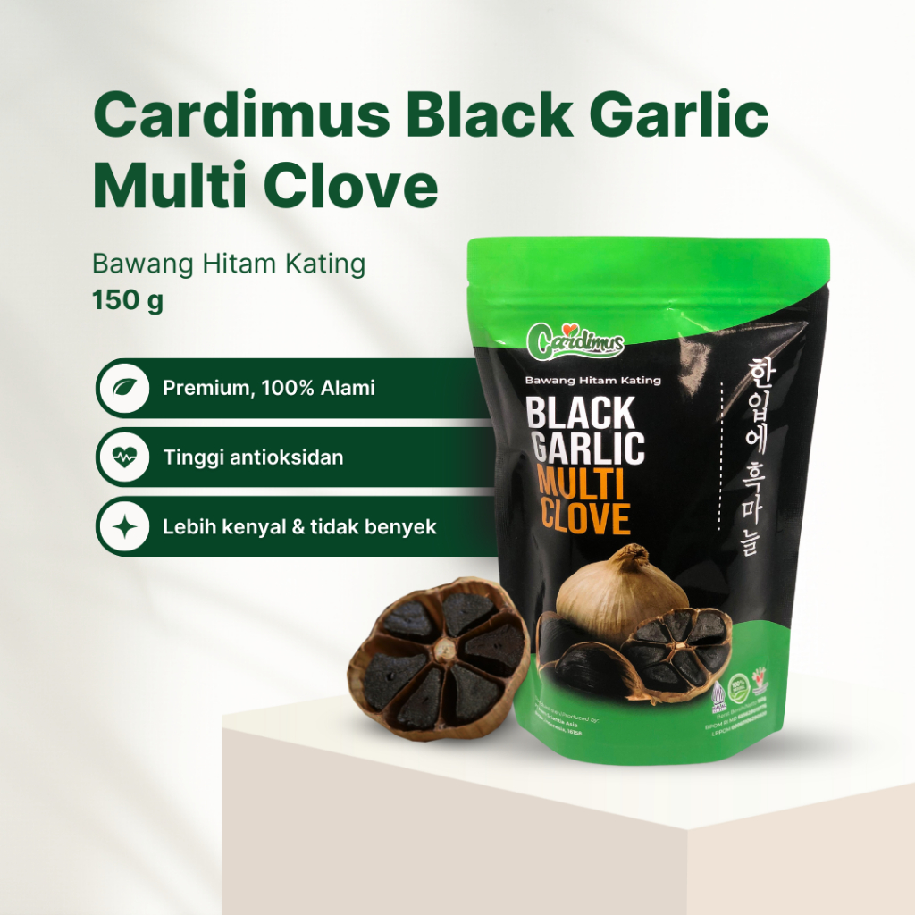 

Cardimus Black Garlic Kating 150gr