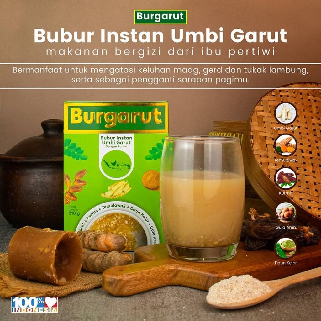 

Bubur umbi garut membantu meredakan gangguan asam lambung gerd magh burgarut