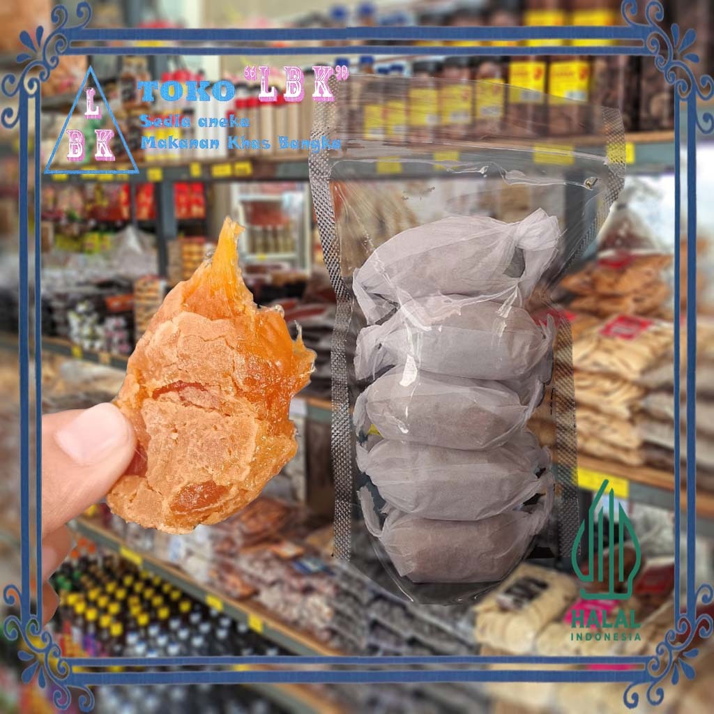 

Dodol / Lempuk Cempedak asli Bangka Lembut & Manis Buah asli 250 gram