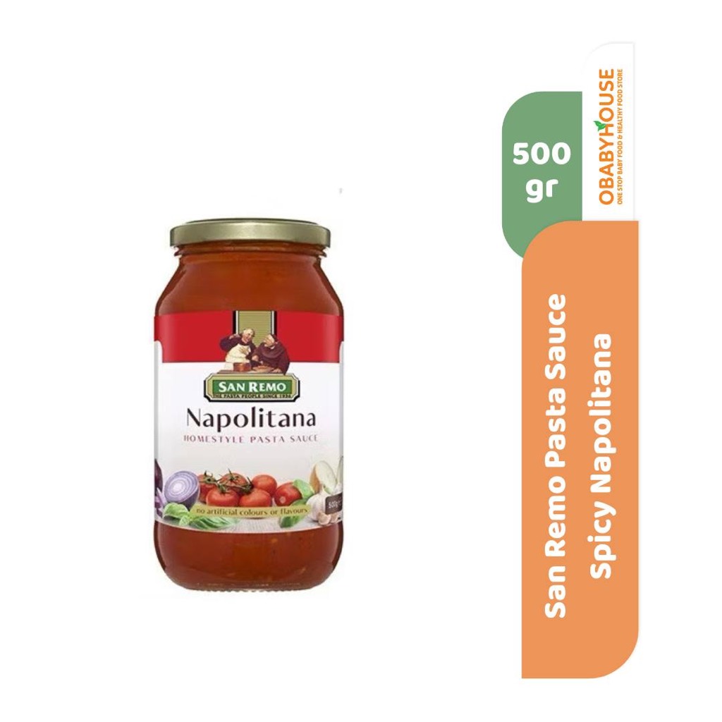 

San Remo Pasta Sauce Spicy Napolitana 500 gr