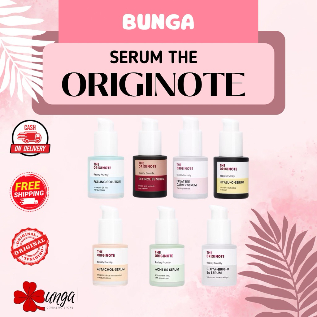 BUNGA -The Originote Retinol B3 Serum / Serum The originote / The Originote Dark Spot Serum / The Or
