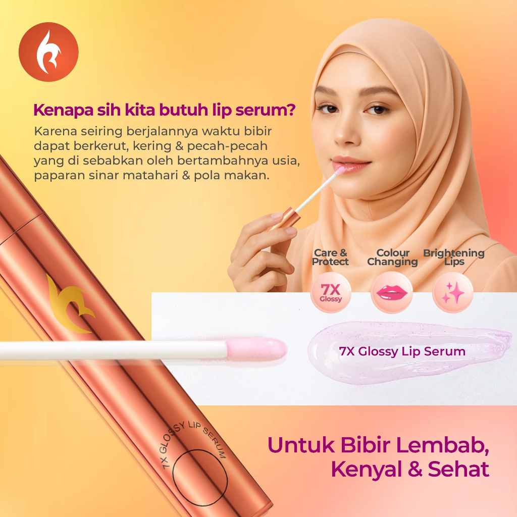 SERUM BIBIR & MASKER WAJAH KOREA