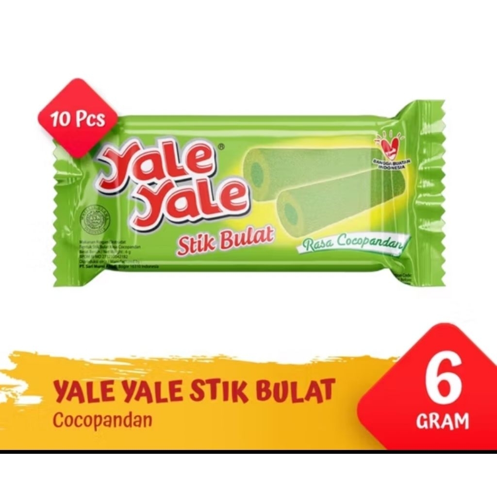 

Snack Ale-Ale Rasa CocoPandan 1 dus isi 10pcs