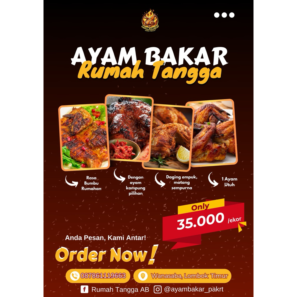 

Ayam Bakar Kampung Super Pedas