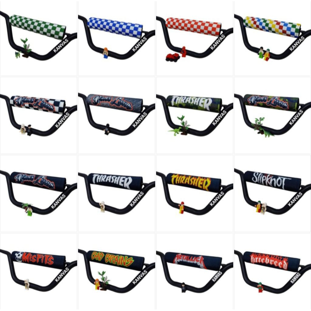 Busa stang variasi FATBAR barpad costum trail motor BMX