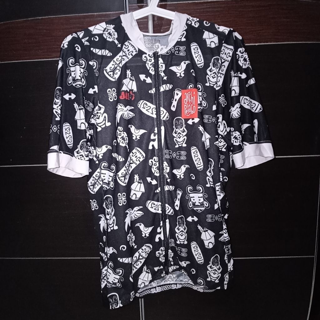 Jersey sepeda sub jersey aztec size XL