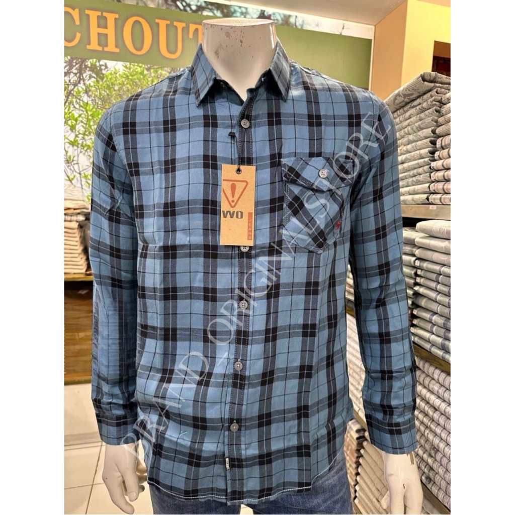 WATCHOUT JEANS ORIGINAL KEMEJA PRIA SLIM FIT