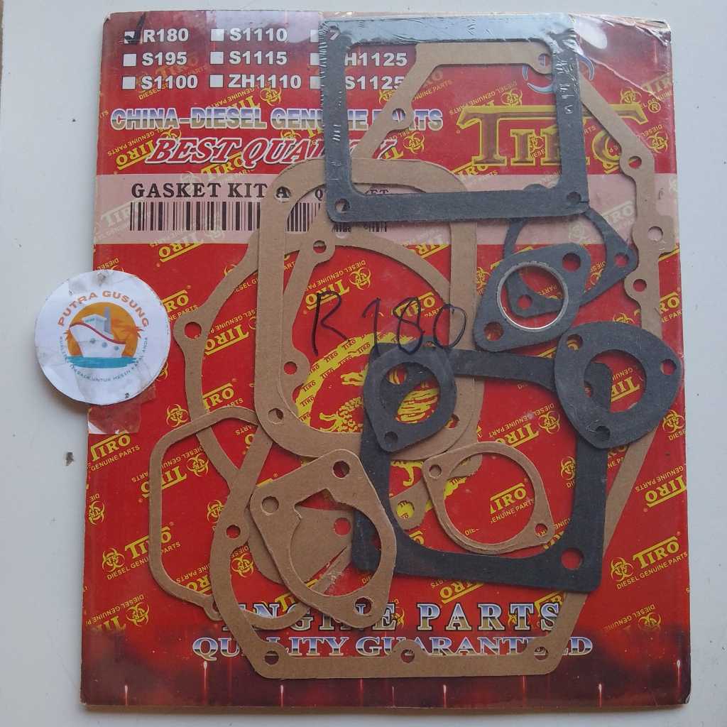 Tiro Gasket Set/Perpak Set R180