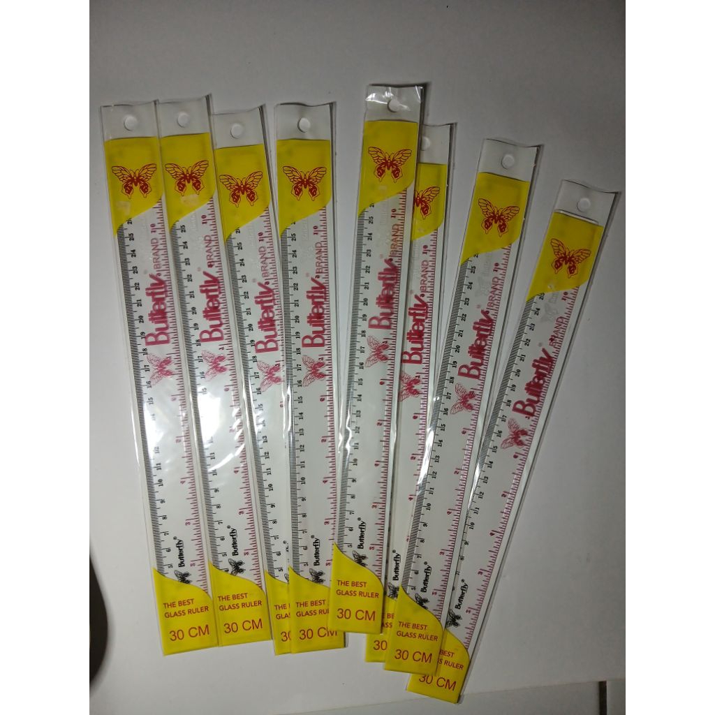 

Penggaris Ruller 30 cm Butterfly