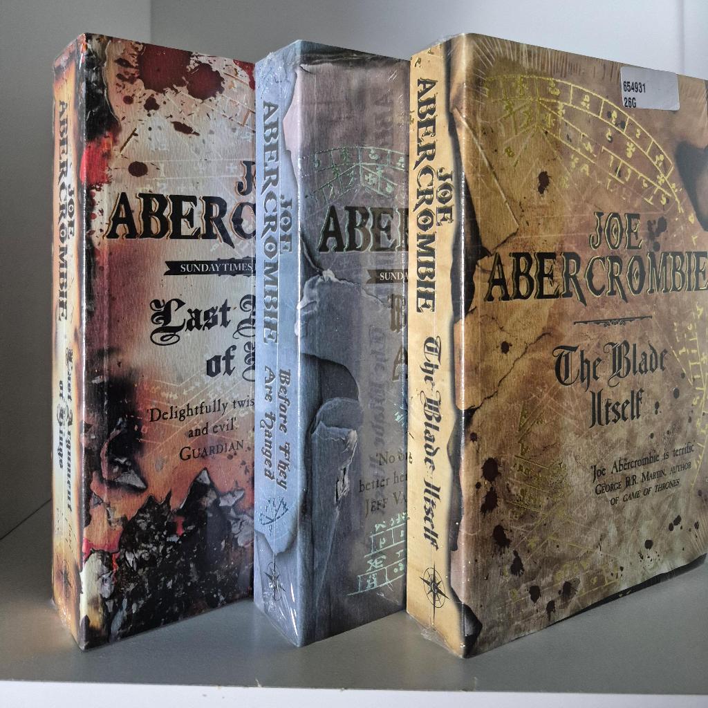 The First Law Trilogy Paperback by Joe Abercrombie Bundle