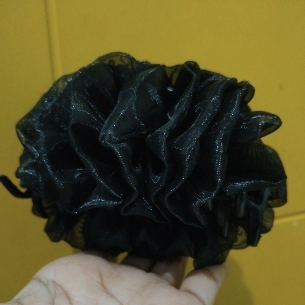 Jepit scrunchie hijab non hijab sanggul
