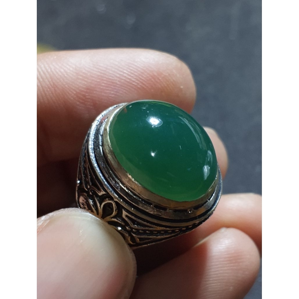 natural ijo garut chrome calchedony hijau hq