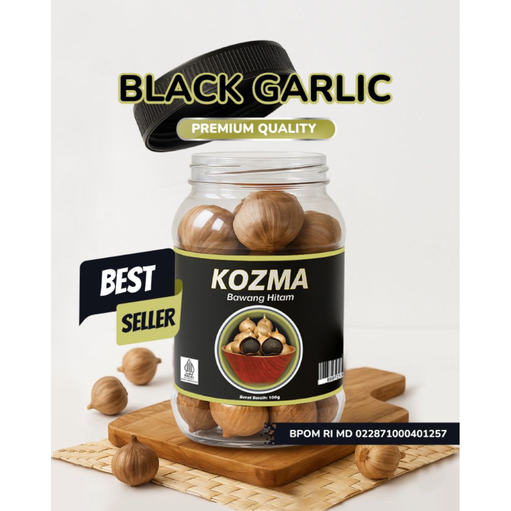 

Kozma Black Garlic Fermentasi Bawang Lanang Tunggal 100gr