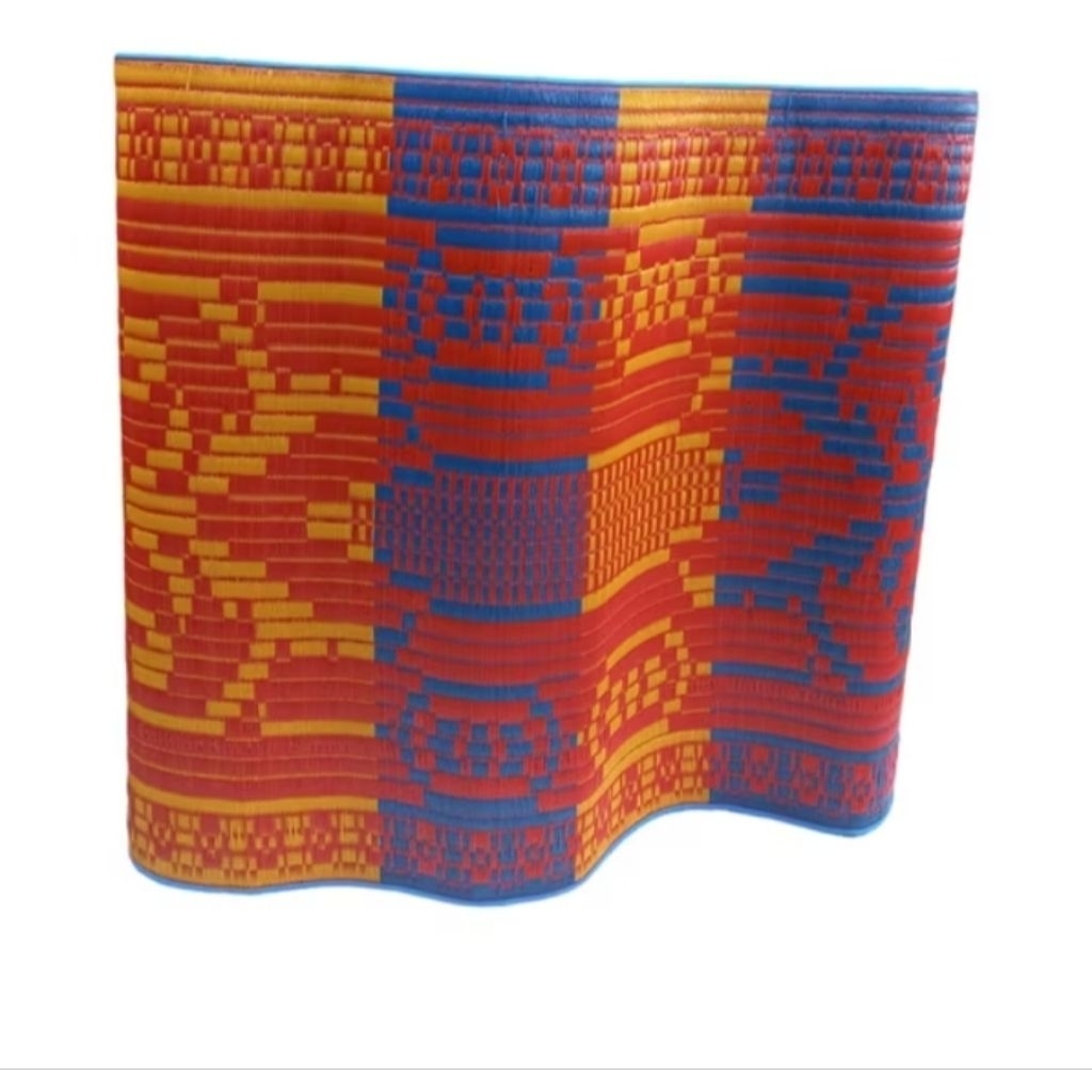 tikar gunung super 2x3/tikar plastik lipat dua bahan bagus/tikar plastik lesehan